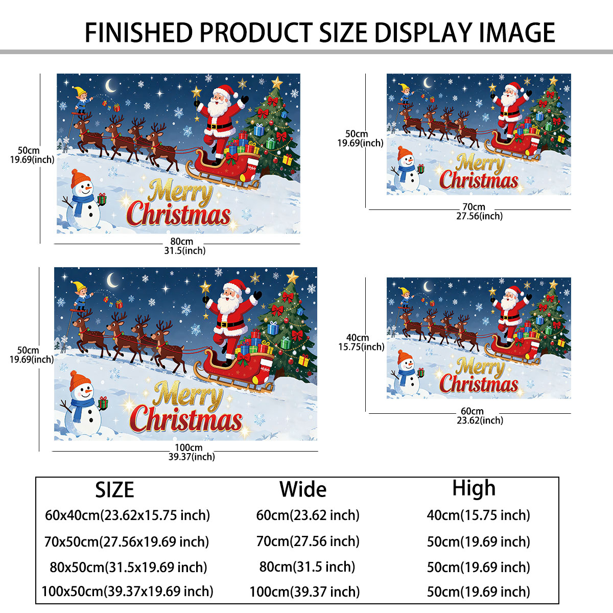1pc Christmas Elf Santa Sleigh - Snowflake Window Decal 评论和价格