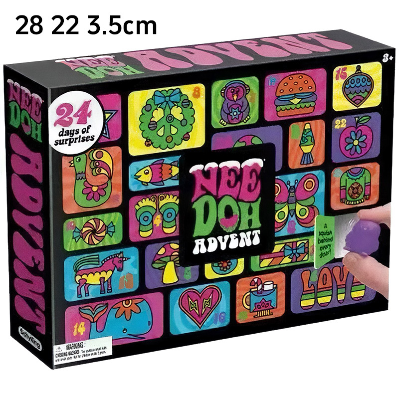 2026 NeeDoh Blind Box Advent C - Advent Calendar Gift 评论和价格