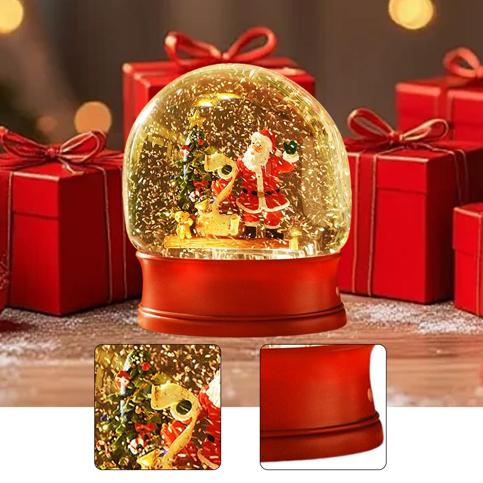 Christmas Snow Globe Music Box - Snow Globe Musical 评论和价格
