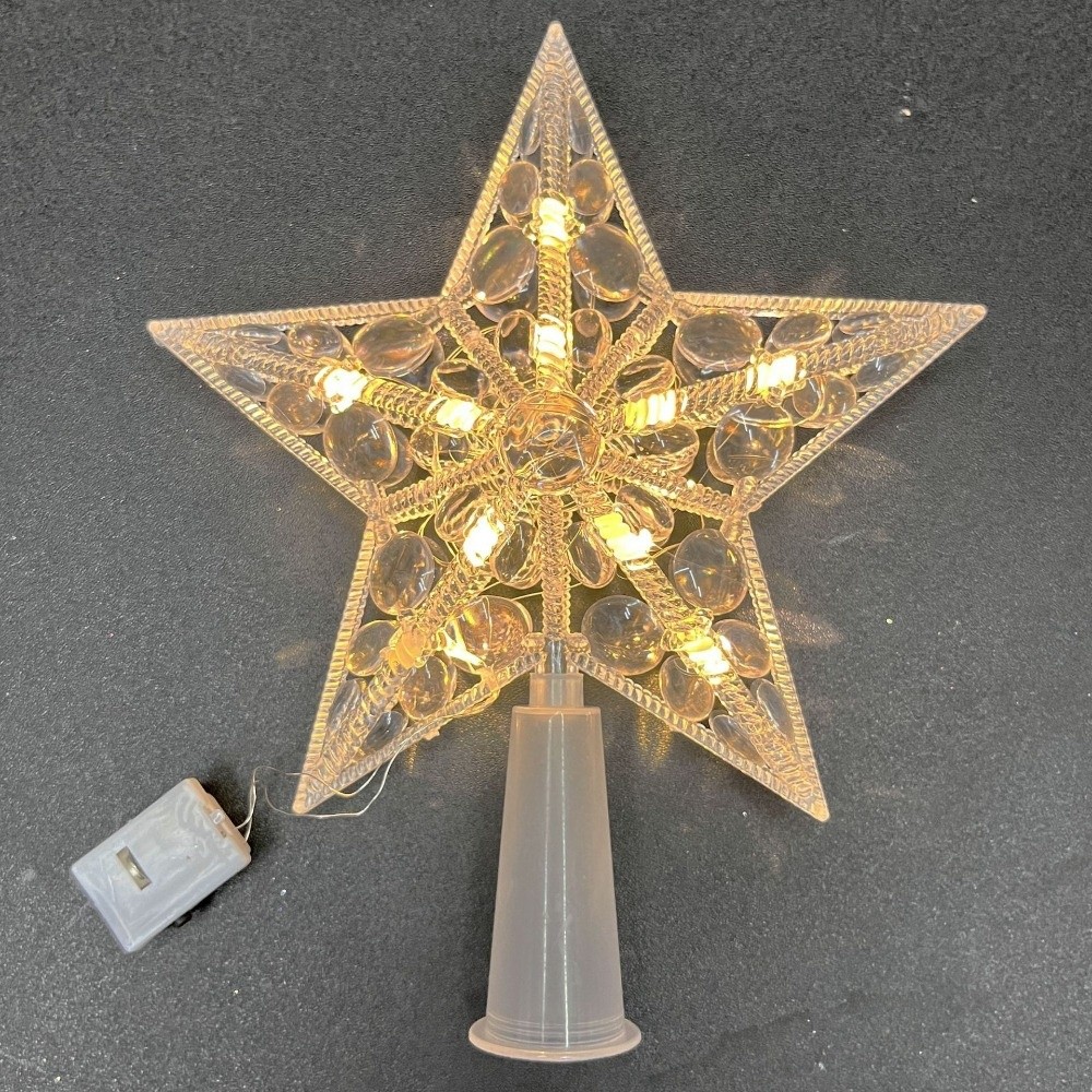 New Lighted Star Christmas Tre - Star Tree Topper 评论和价格