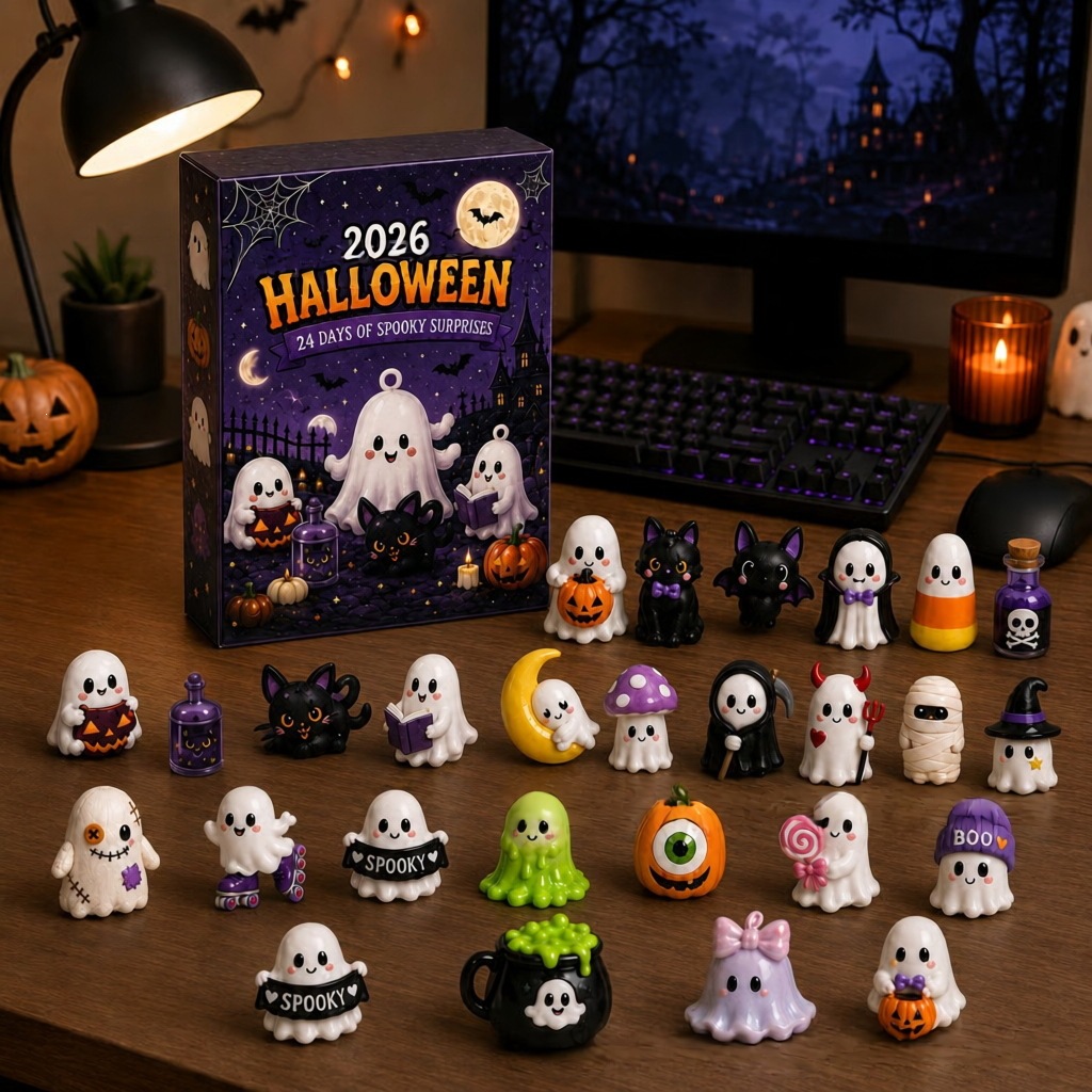 2026 Halloween Advent Calendar - Advent Calendar Gift 评论和价格