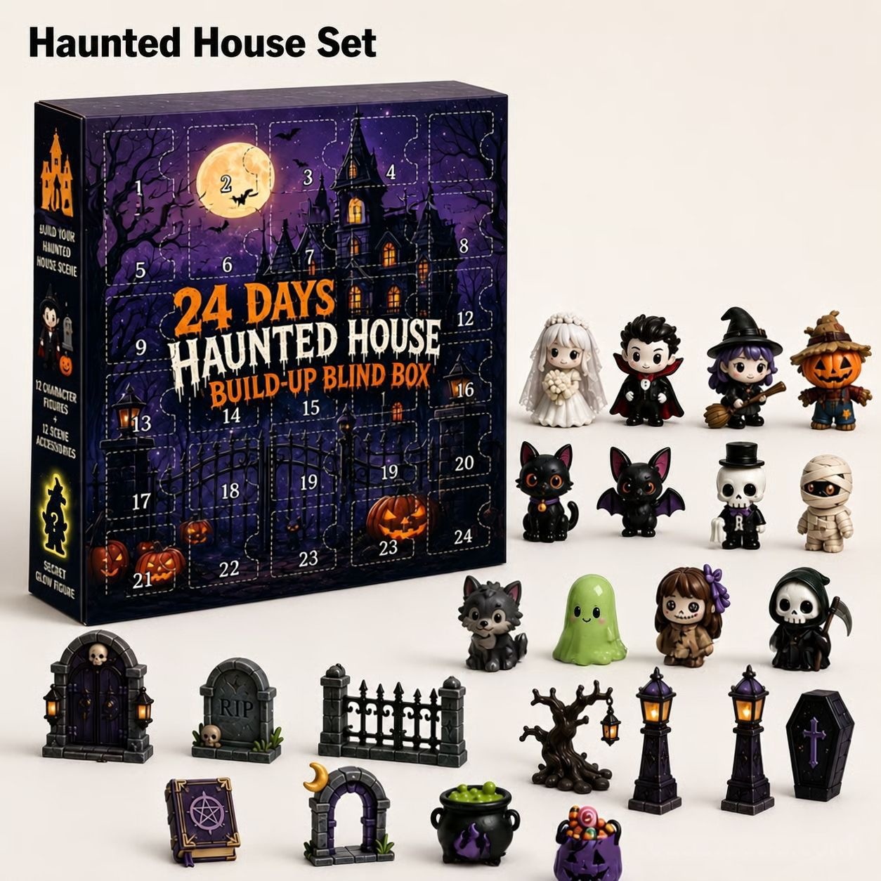 2026 Halloween Advent Calendar - Advent Calendar Gift 评论和价格