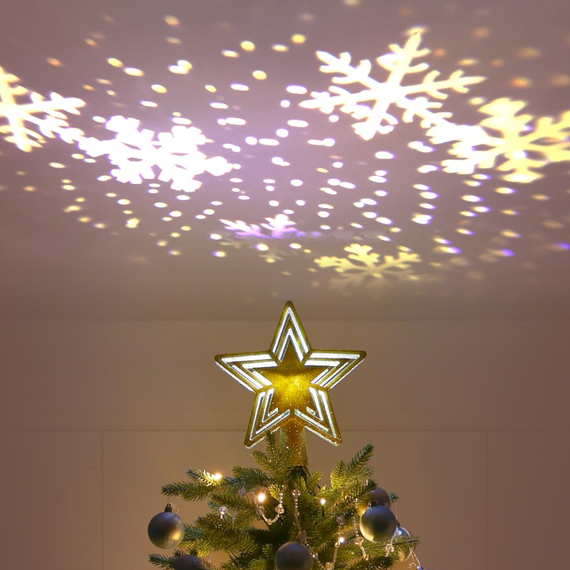 LED Projection Tree Topper Sta - Star Tree Topper 评论和价格