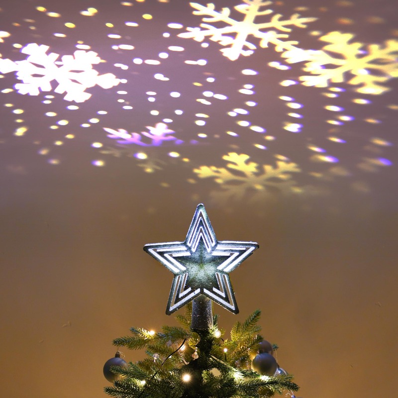 LED Projection Tree Topper Sta - Star Tree Topper 评论和价格