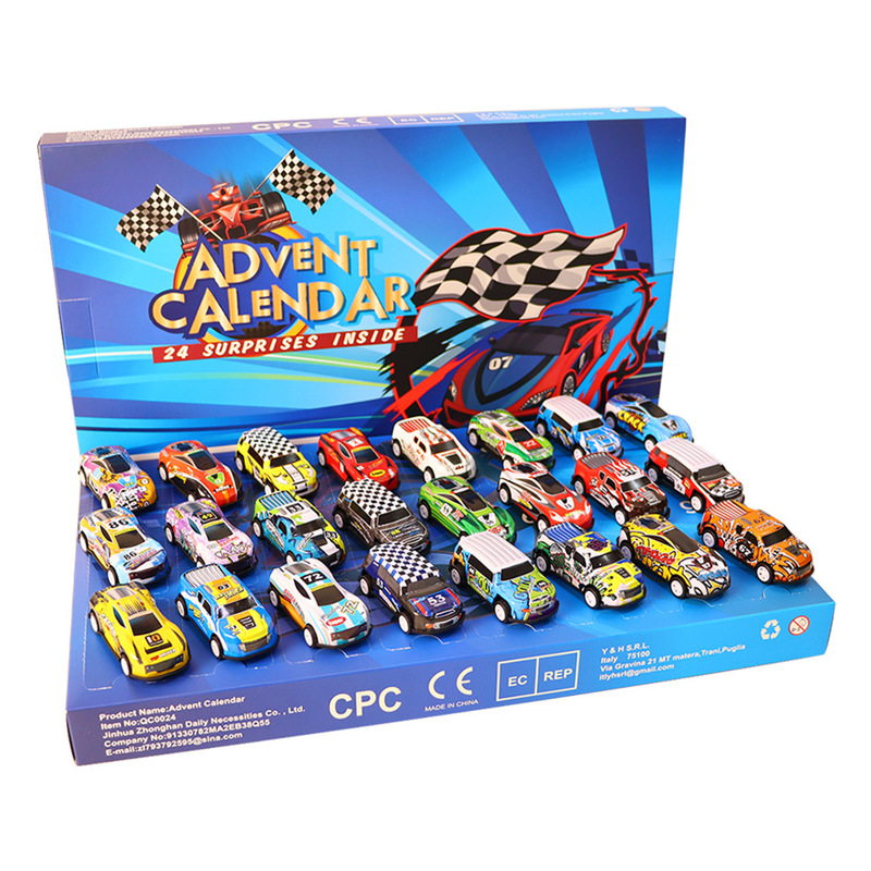Pull Back Racing Car Advent Ca - Advent Calendar Gift 评论和价格