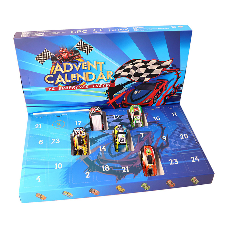 Pull Back Racing Car Advent Ca - Advent Calendar Gift 评论和价格
