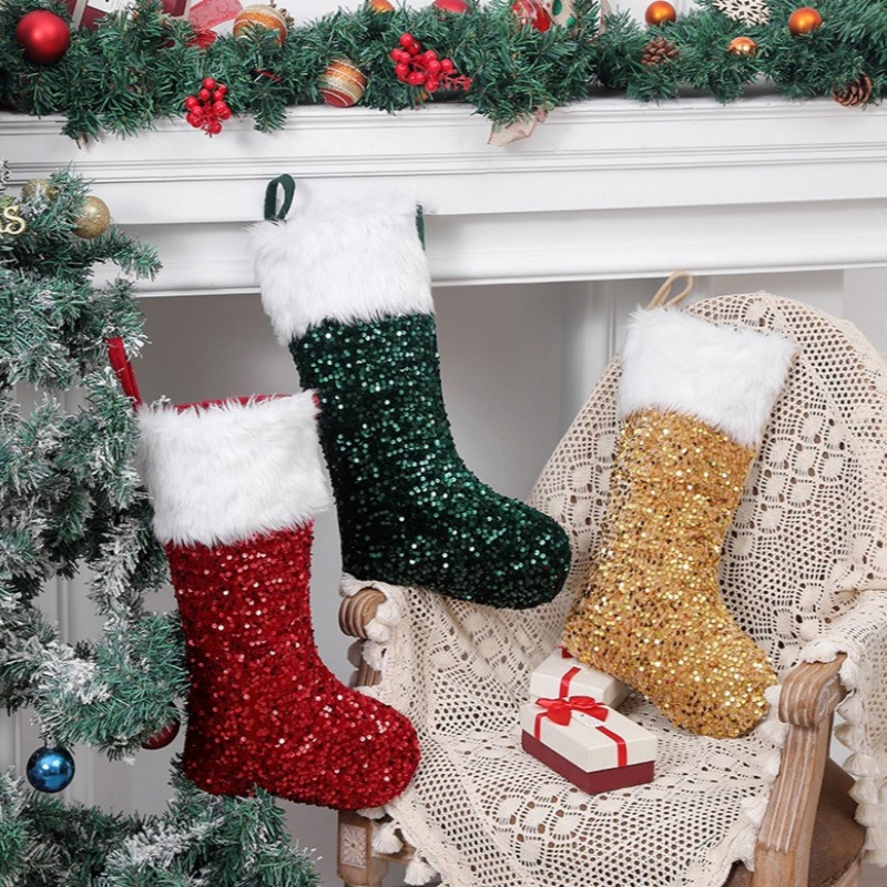Christmas Stockings Sublimatio - Christmas Stocking Hanging 评论和价格