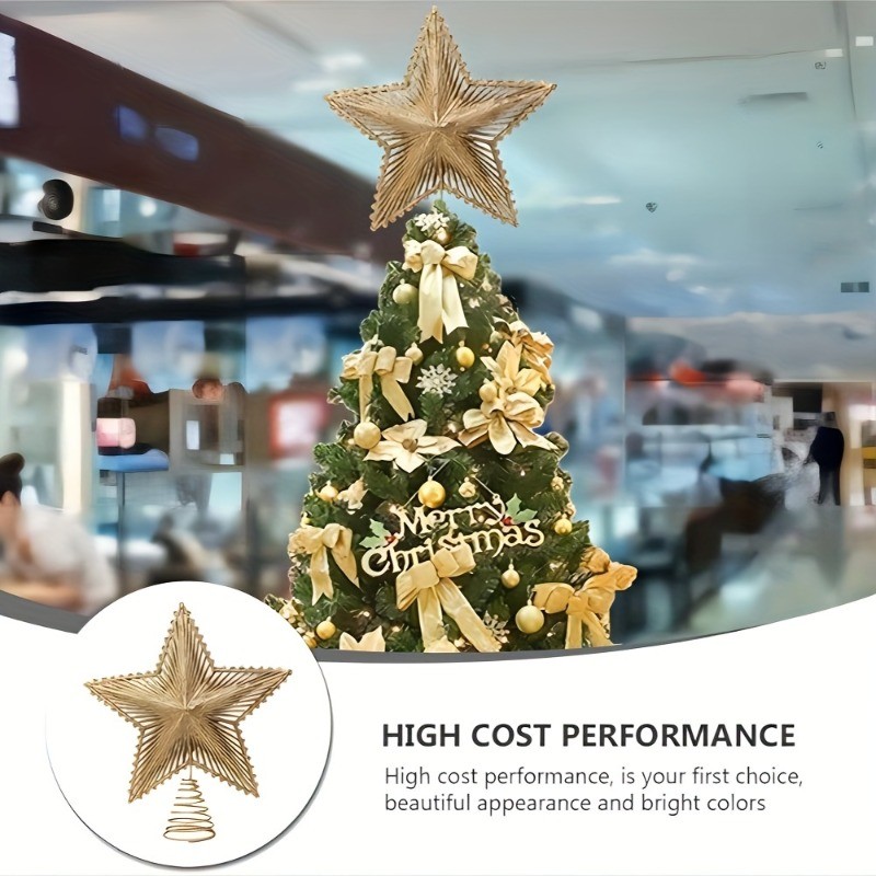 1Pcs Christmas Tree Topper Sta - Star Tree Topper 评论和价格