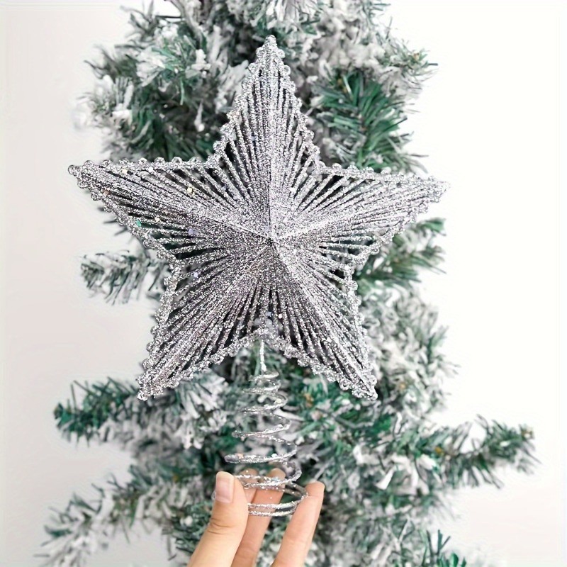 1Pcs Christmas Tree Topper Sta - Star Tree Topper 评论和价格