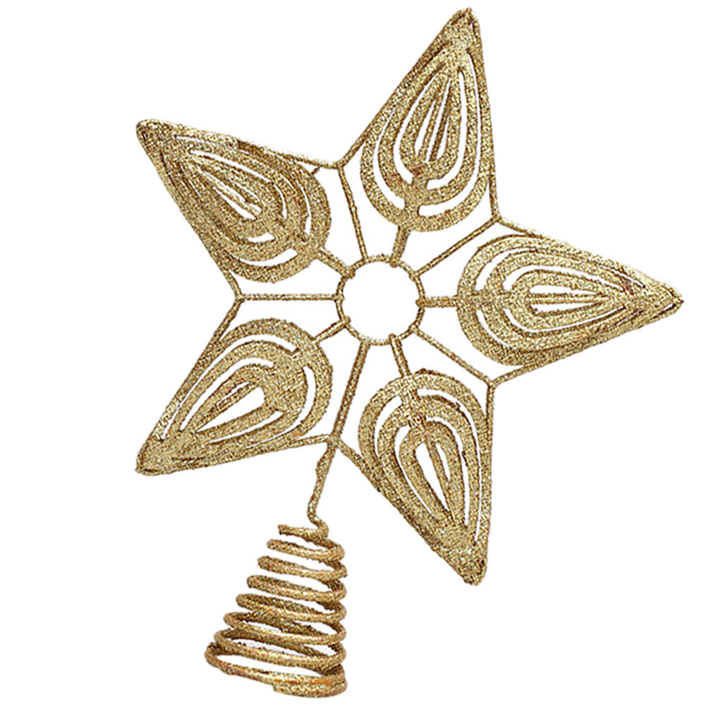 1Pcs Star Christmas Tree Toppe - Star Tree Topper 评论和价格