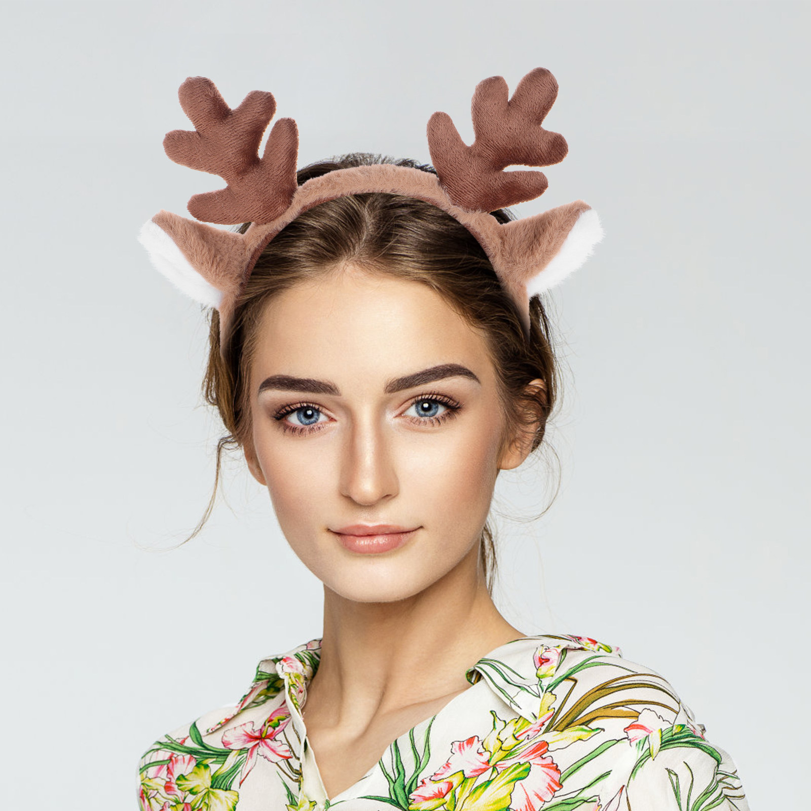 Xmas Headband Reindeer Antlers - Reindeer Antlers Headband 评论和价格