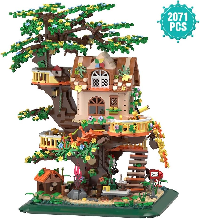 Forest Tree Building House Blo - Lego Set Technic 评论和价格
